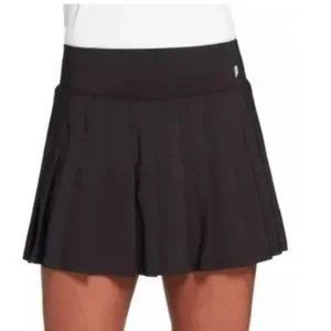 Prince | Women's Match Woven Pleated Tennis Skort in Black